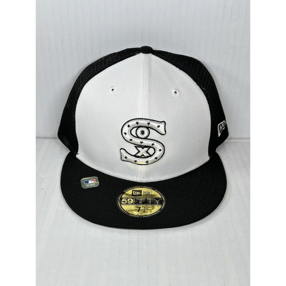 Size 7 3/4 New Era 59FIFTY Chicago White Sox On-Field Batting Practice Hat Cap